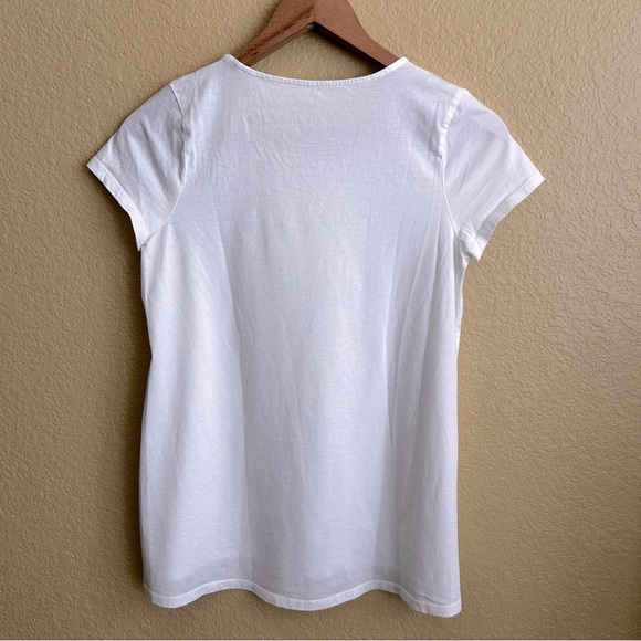 J. Jill Scoop Neck Short Sleeve Elliptical Tee - Picture 3 of 7